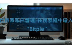 比特派账户管理 在搜索框中输入“Bitpie”