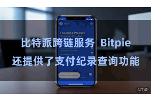 比特派跨链服务  Bitpie还提供了支付纪录查询功能